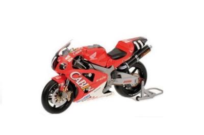Minichamps' 1:12 scale 2001 Honda VTR 1000 World Super Bike - Valentino Rossi, Suzuka 8 Hours Endurance Road Race